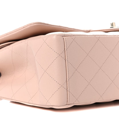 Chanel Caviar Quilted Maxi Double Flap Beige 4 of 10