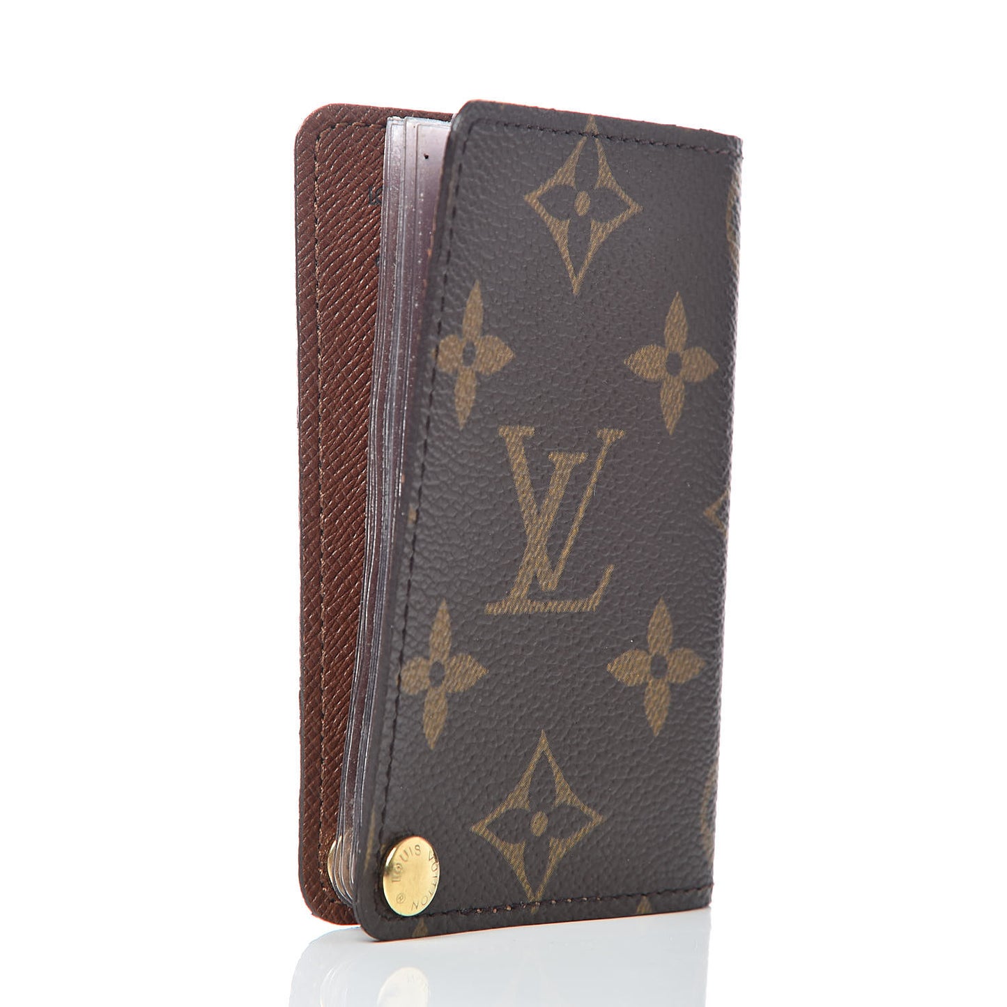 Monogram Credit Card Photo Holder