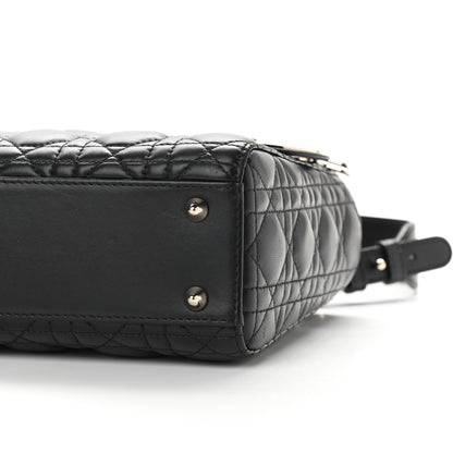 Christian Dior Lambskin Cannage Small My ABCDior Lady Dior Black 8 of 9