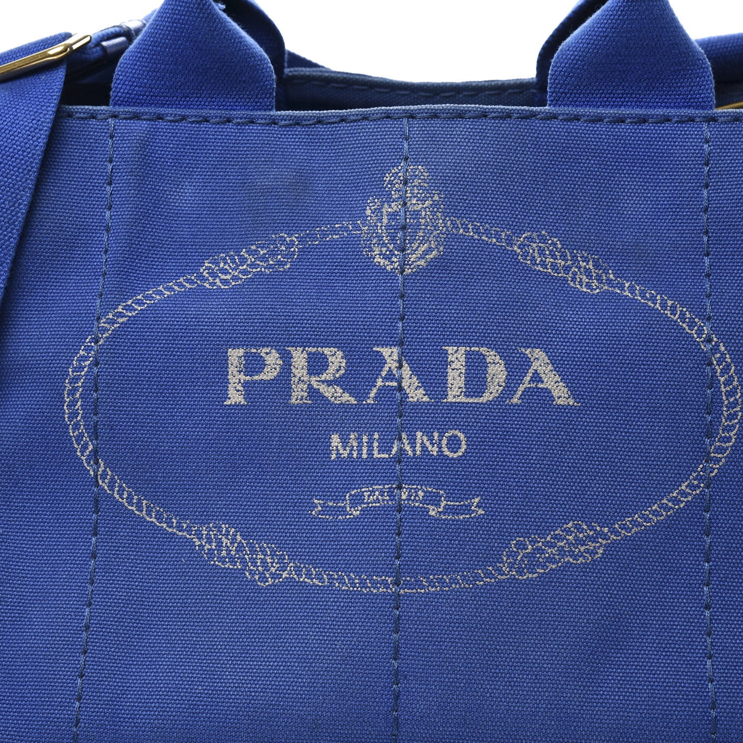 Canapa Logo Shopping Tote Cobalto