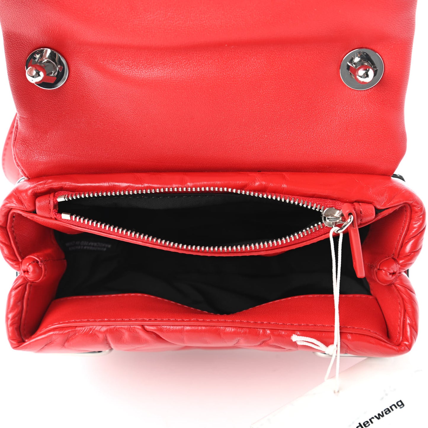 Calfskin Quilted Halo Xbody Bag Red