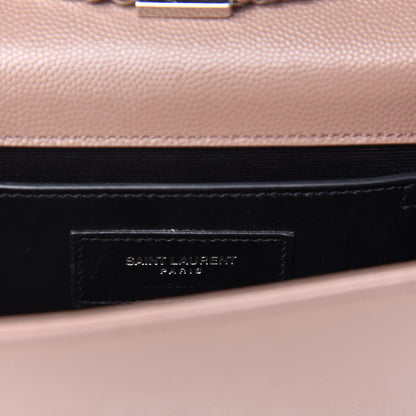 Saint Laurent Grain De Poudre Small Monogram Kate Satchel Fard 8 of 10