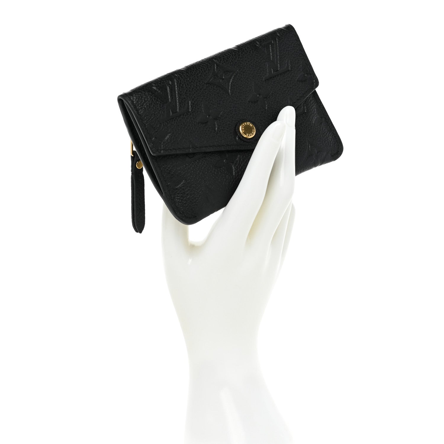 Louis Vuitton Empreinte Key Pouch Black 2 of 6