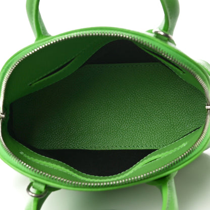Balenciaga Grained Calfskin XXS Ville Top Handle Bag Light Green Fuchsia 5 of 9