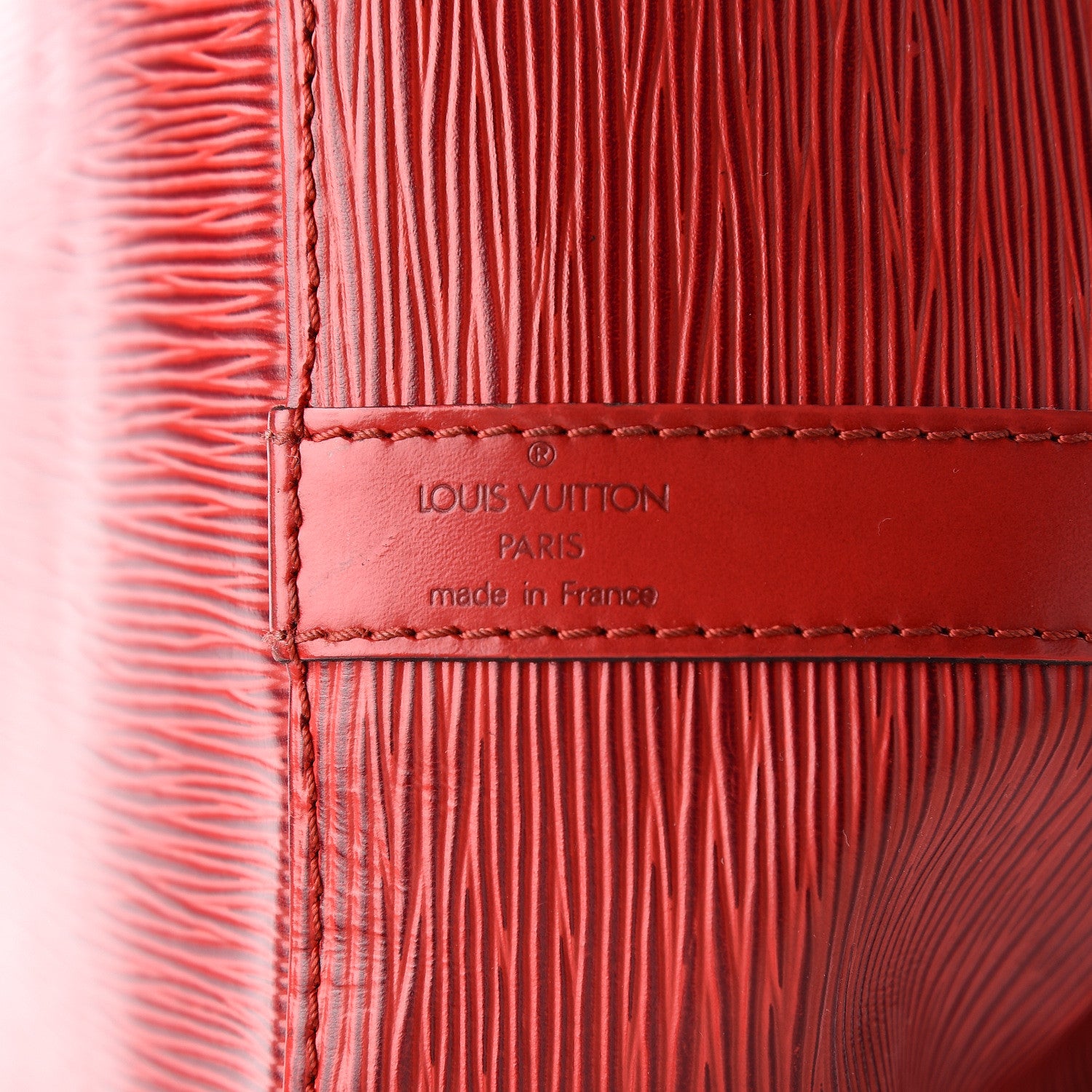 Louis Vuitton Epi Petit Noe Castillan Red 5 of 8