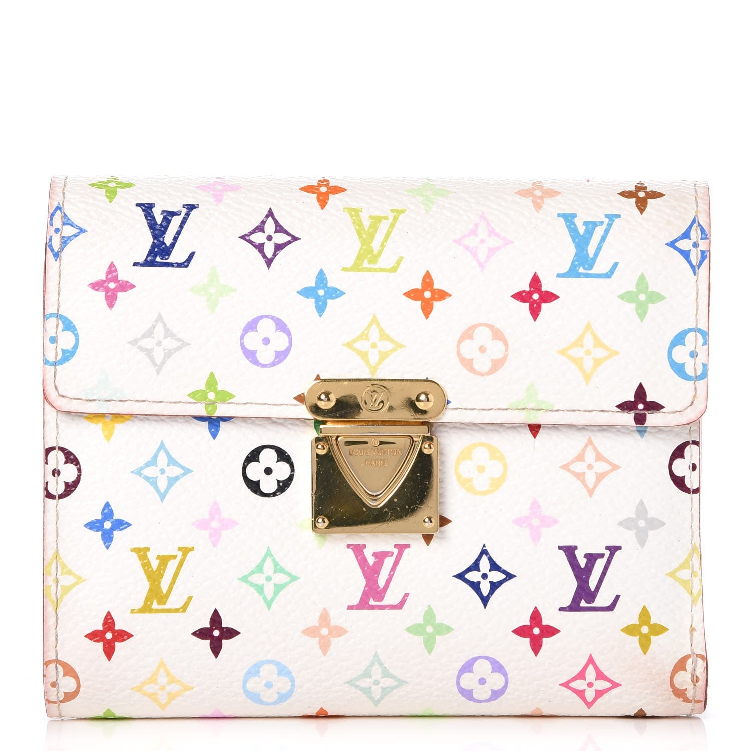 Louis Vuitton Monogram Multicolor Koala Wallet White 1 of 7