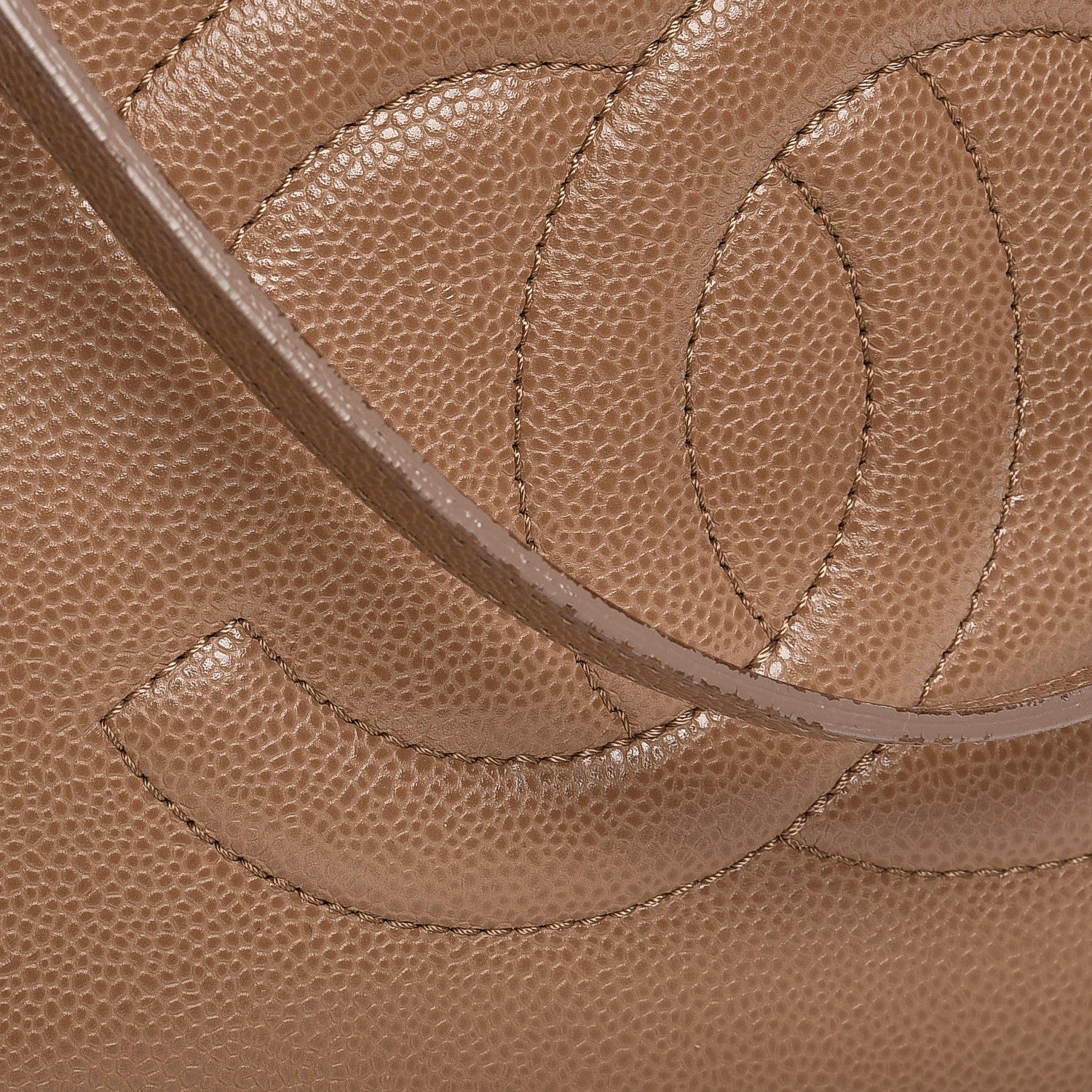 Chanel Caviar Quilted Timeless CC Soft Tote Beige 14 of 15
