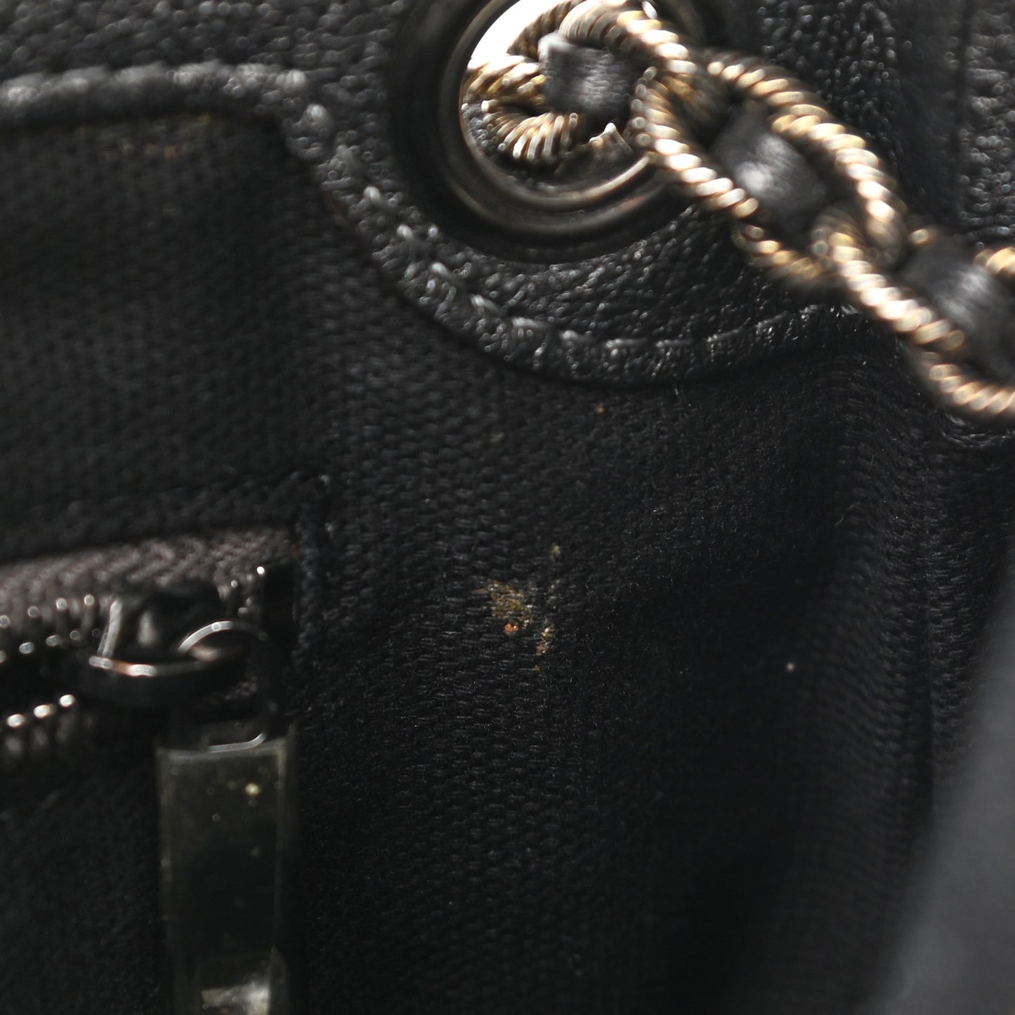 Lacquered Lambskin Baroque The XL Single Flap Pearl Anthracite