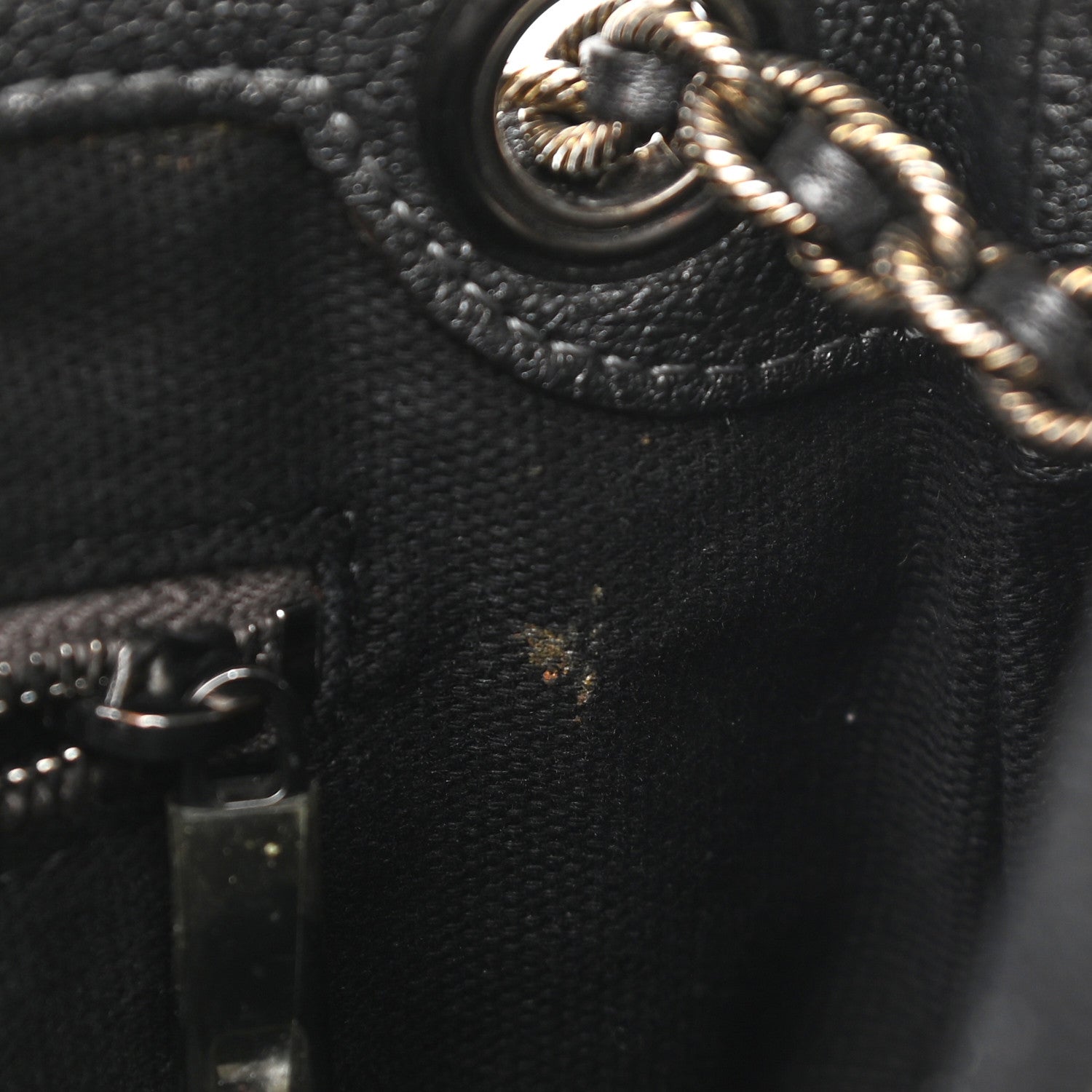 Marc Jacobs Lacquered Lambskin Baroque The XL Single Flap Pearl Anthracite 12 of 16