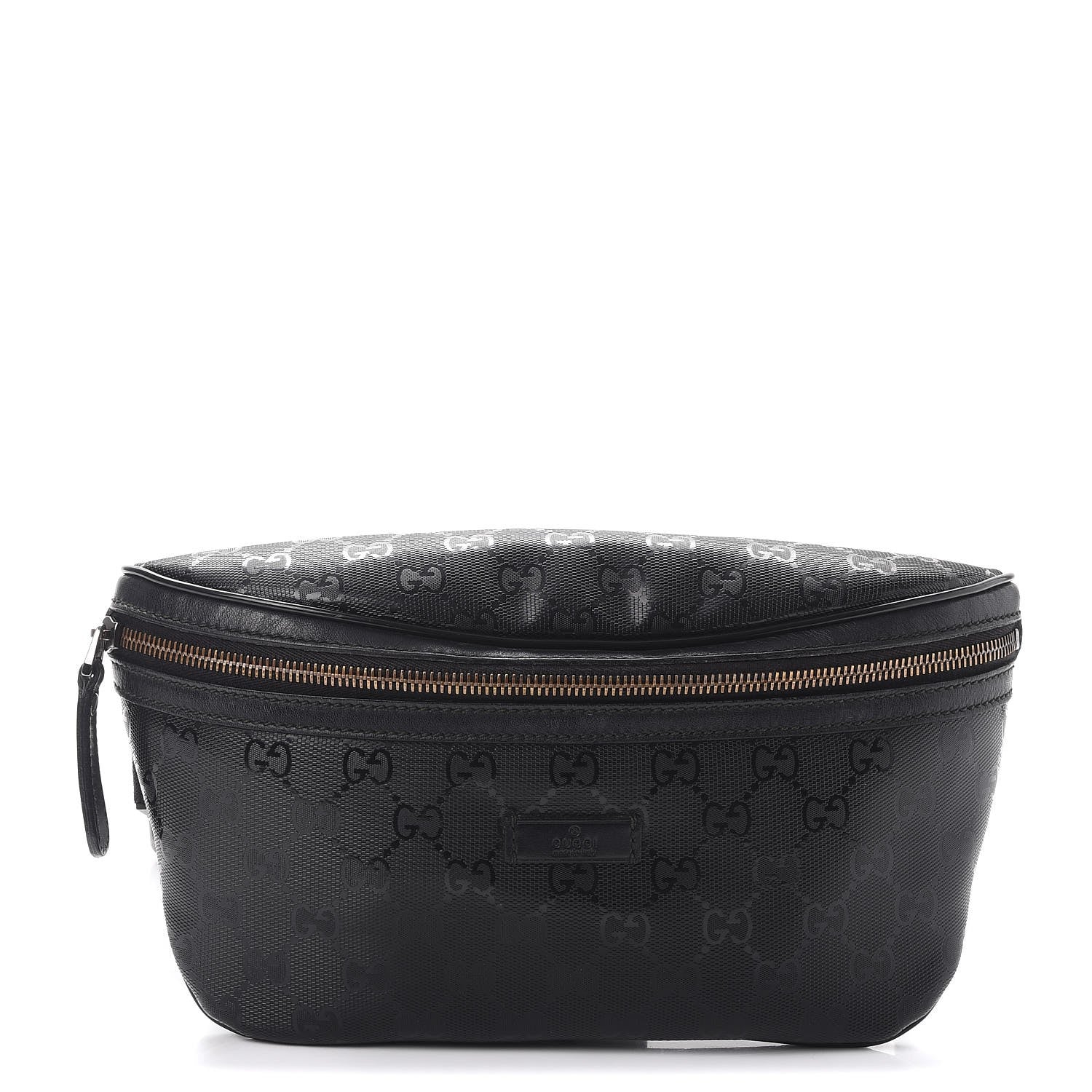 Gucci Imprime Monogram Belt Bag Black 1 of 7