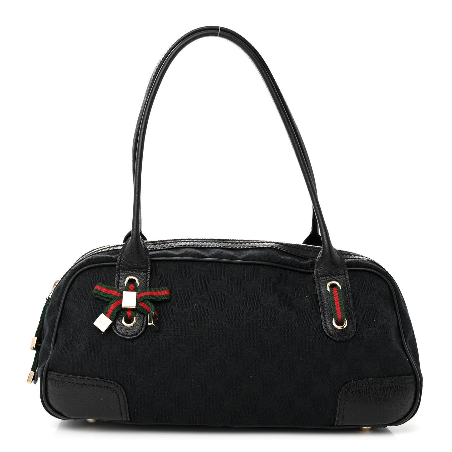 Monogram Small Princy Satchel Black