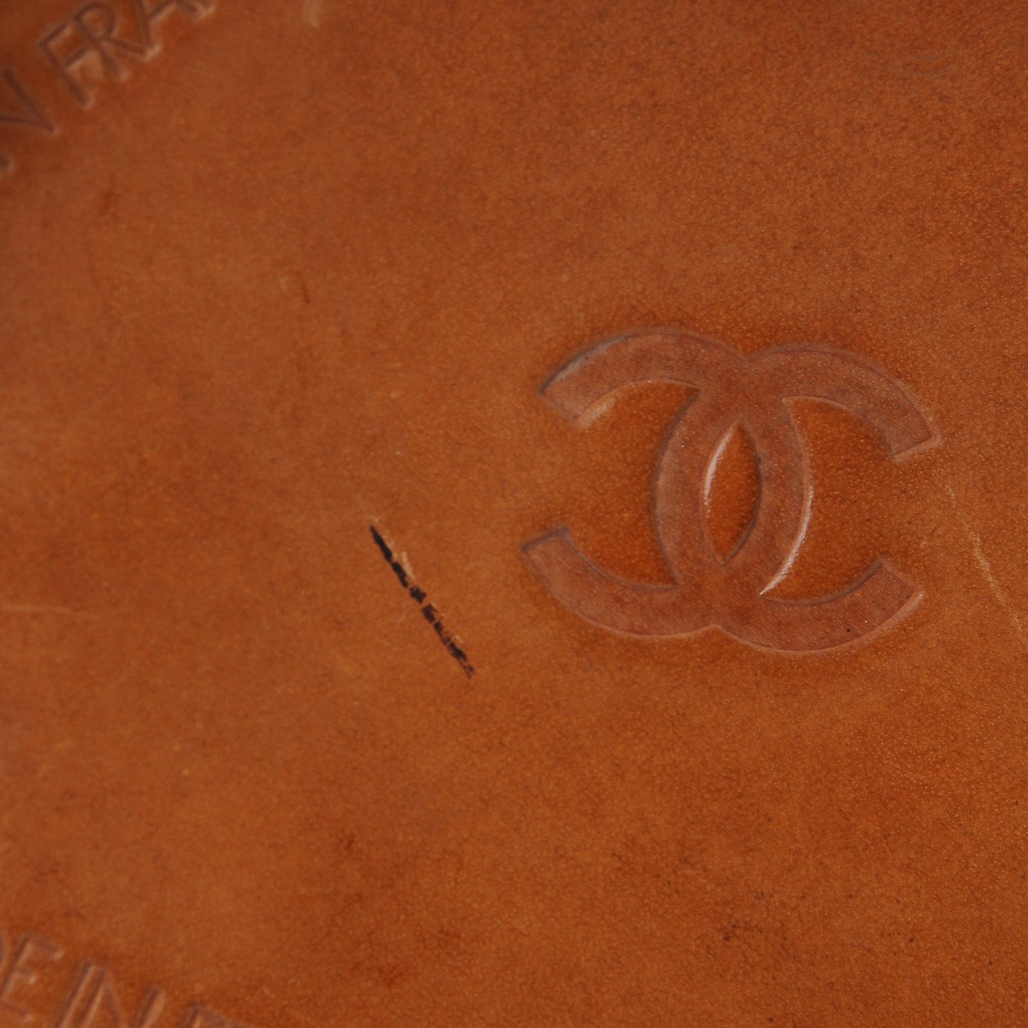 Calfskin Embossed XL Jumbo Flap Natural