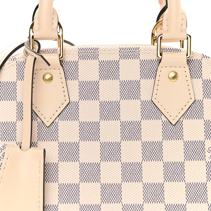 Louis Vuitton Damier Azur Braided Alma BB 7 of 10