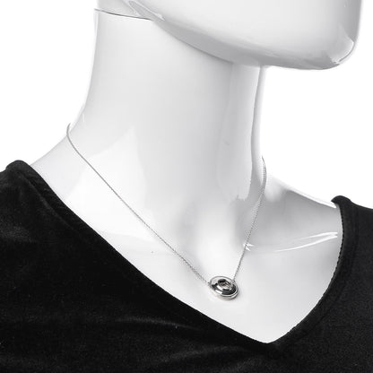 Tiffany Sterling Silver 18K Yellow Gold Paloma Picasso Magic Reversible Pendant Necklace 2 of 10