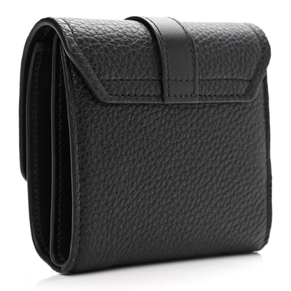 Chloe Grained Calfskin Small Aby Tri-Fold Wallet Black 3 of 10