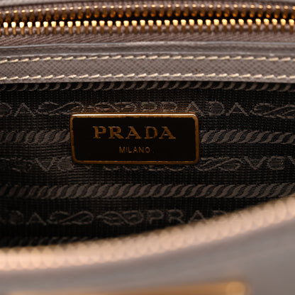 Prada Saffiano Small Galleria Double Zip Tote Argilla 6 of 15