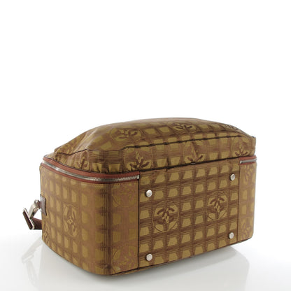 Chanel Nylon Travel Small Suitcase Green 4 of 7