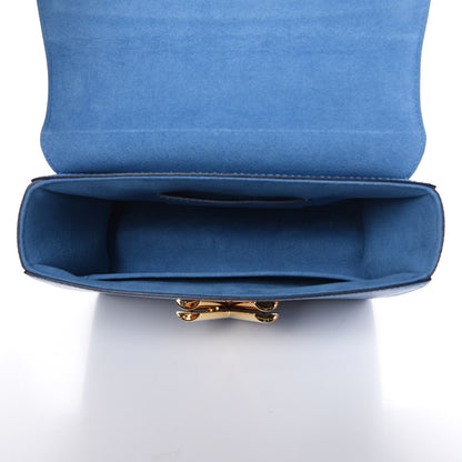 Louis Vuitton Epi Twist Shoulder Bag MM Blue Jean 5 of 10