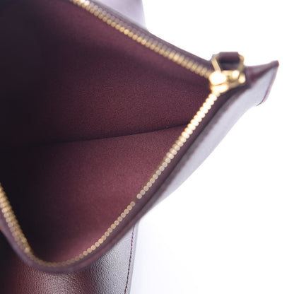Saint Laurent Calfskin Large Shopping Tote Bordeaux 7 of 18