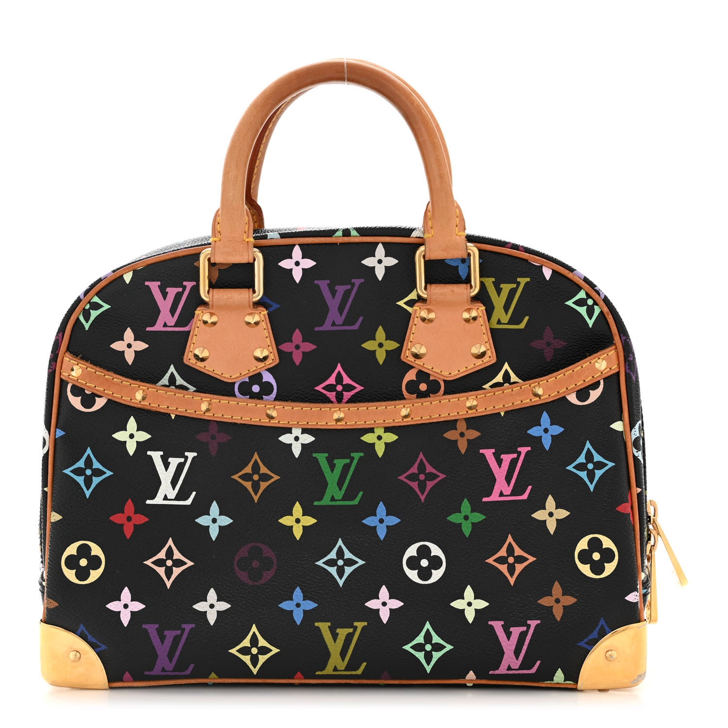 Louis Vuitton Monogram Multicolor Trouville Black 1 of 10