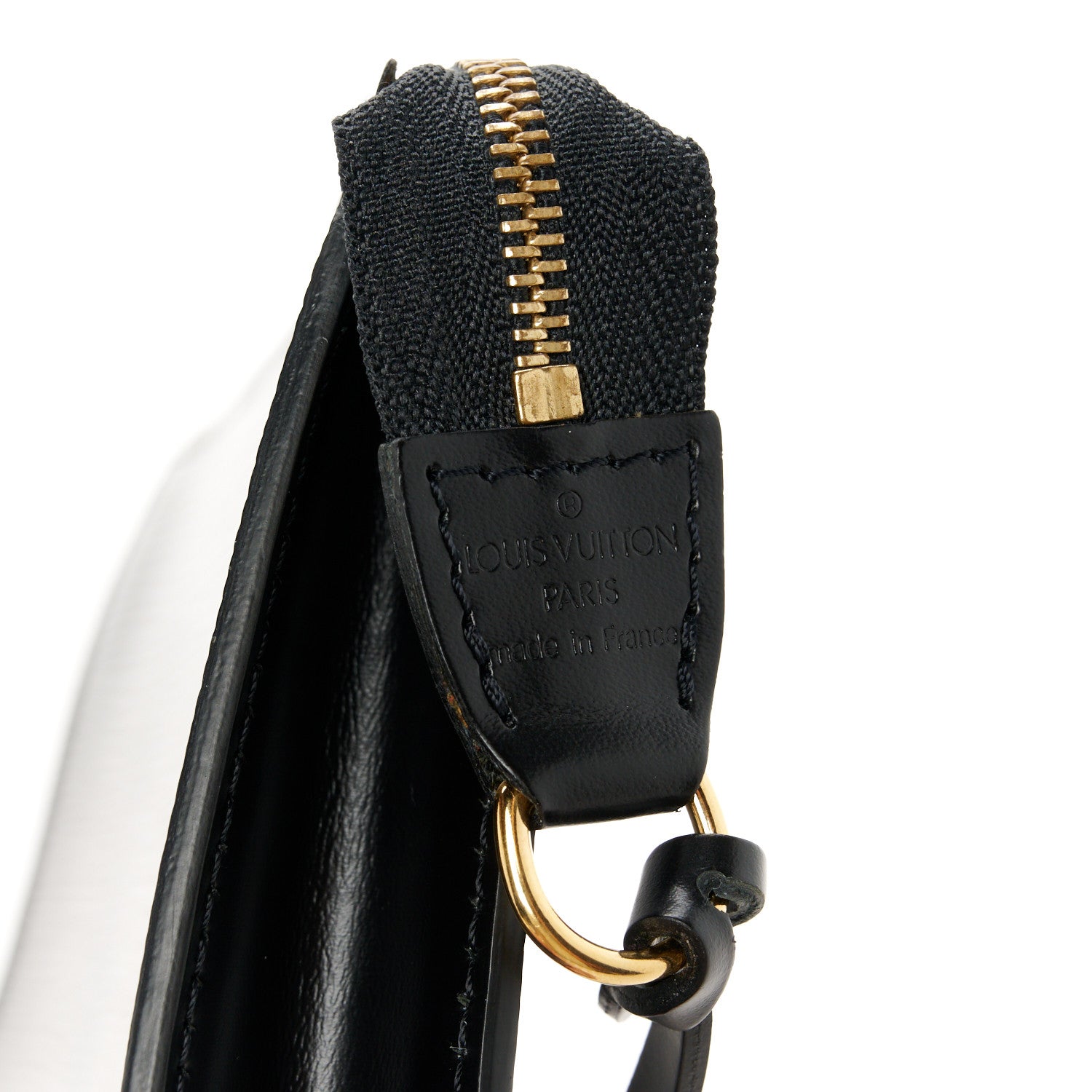 Louis Vuitton Epi Pochette Accessories 21 Black 7 of 11