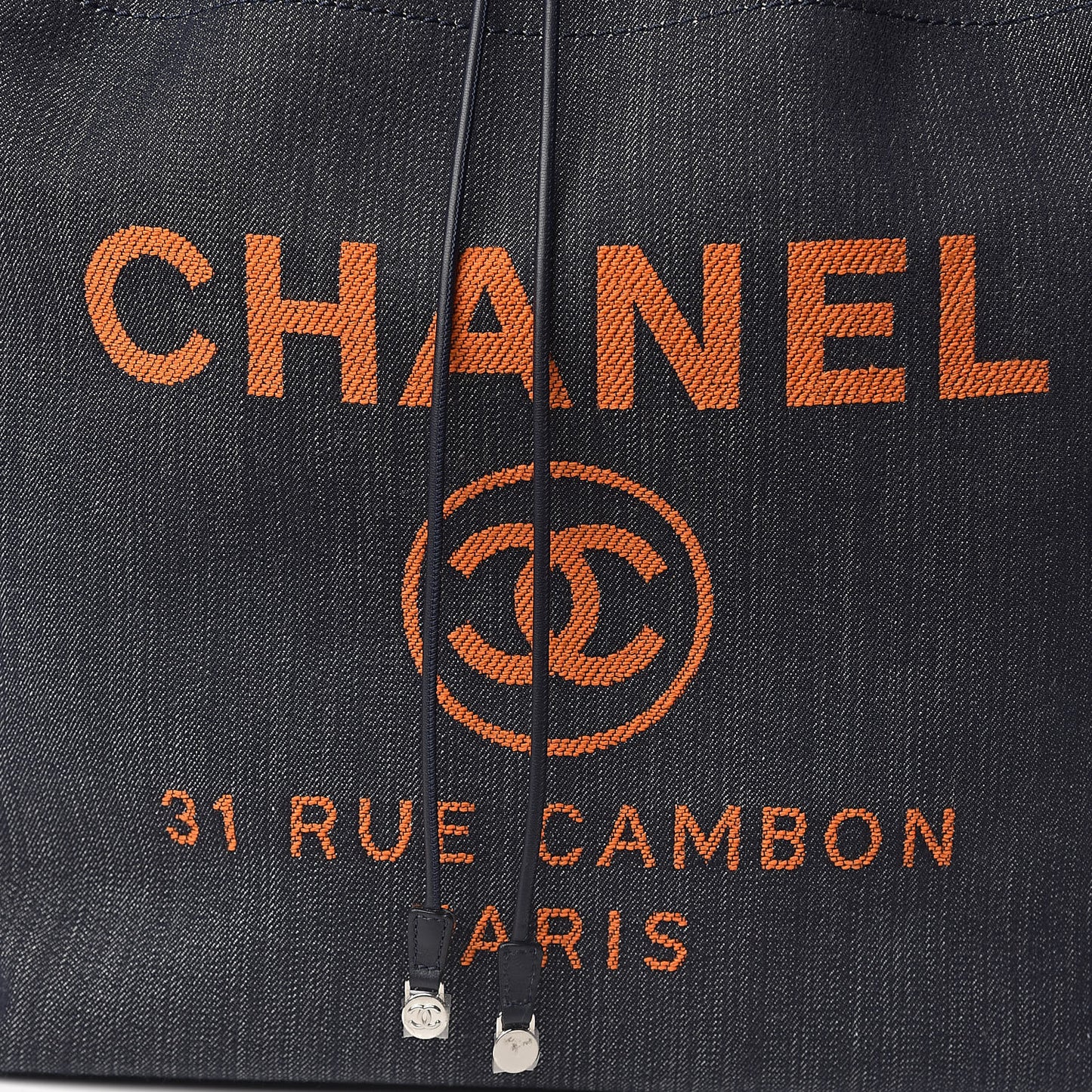 Canvas Large Deauville Backpack Denim Blue