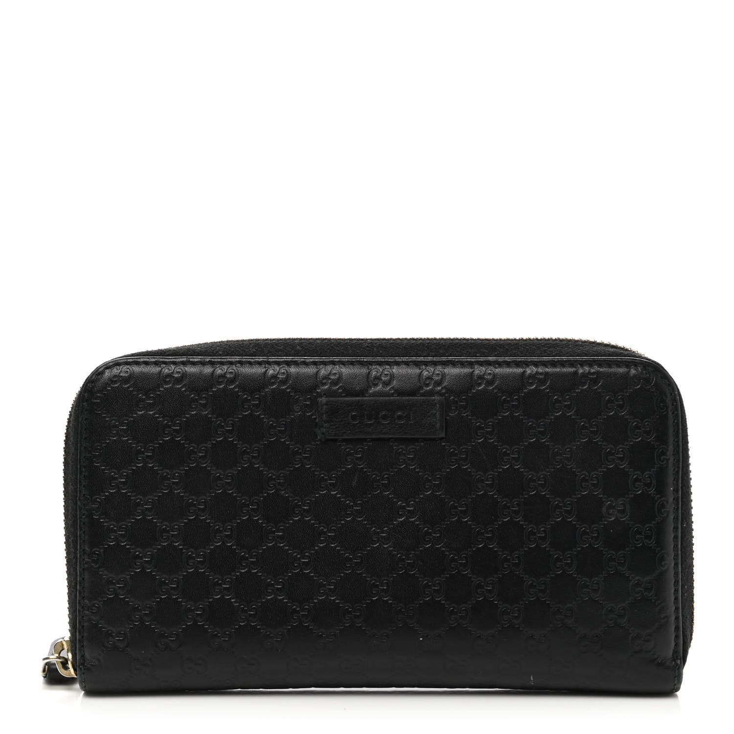Gucci Microguccissima Zip Around Wallet Black 1 of 9