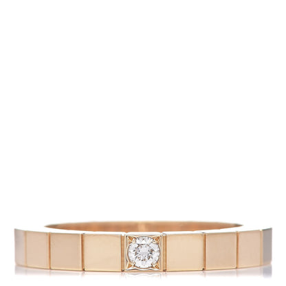 Cartier 18K Yellow Gold Diamond Lanieres Ring 51 5.75 1 of 5