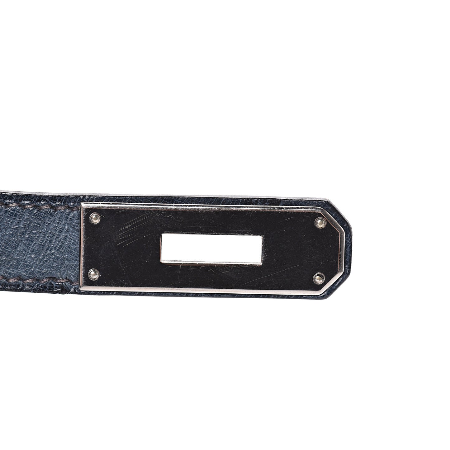 Ostrich Kelly Sellier 28 Bleu Roi