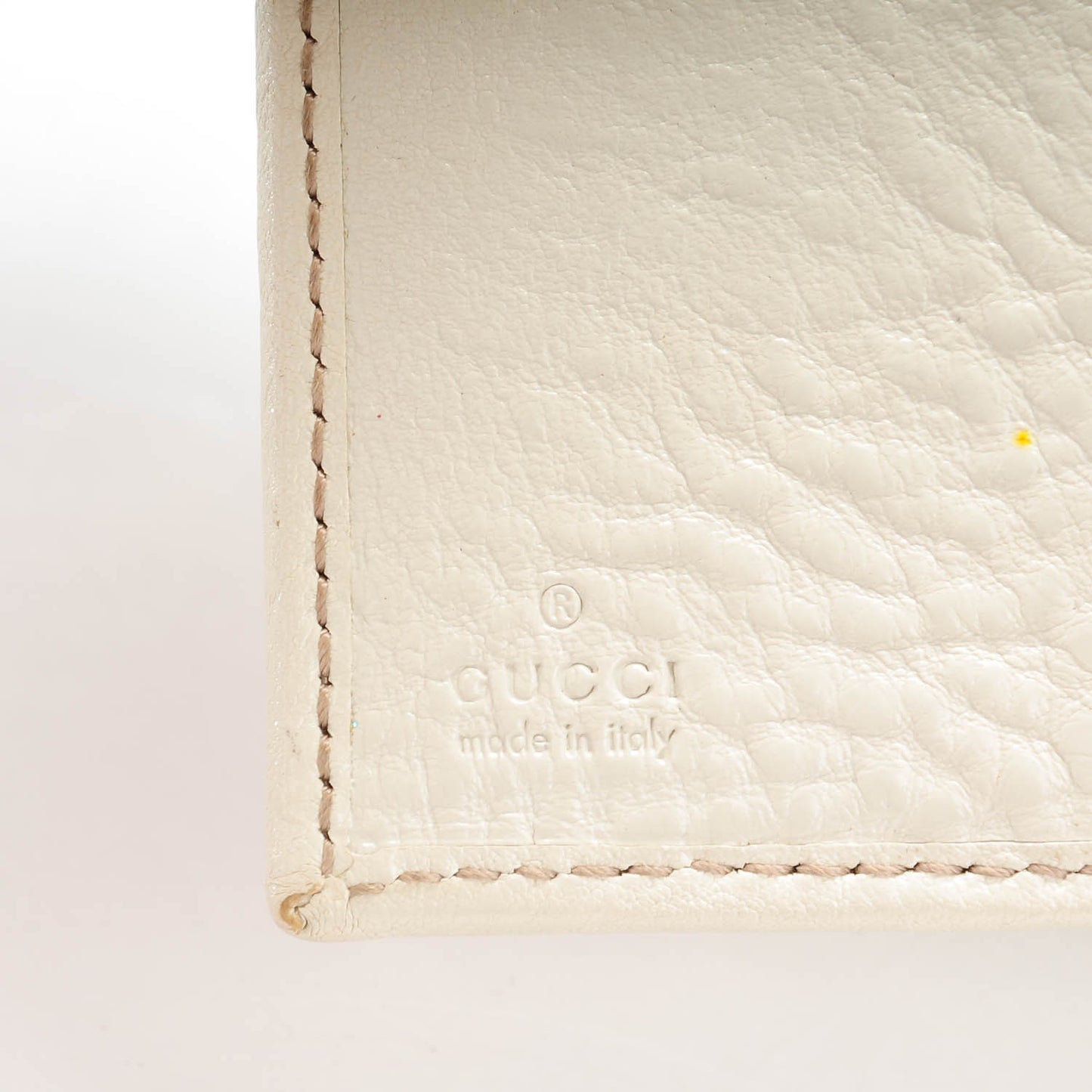 Monogram Interlocking Icon French Flap Wallet Off White