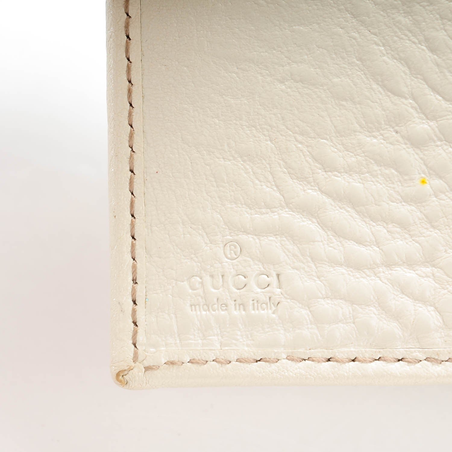 Gucci Monogram Interlocking Icon French Flap Wallet Off White 6 of 8