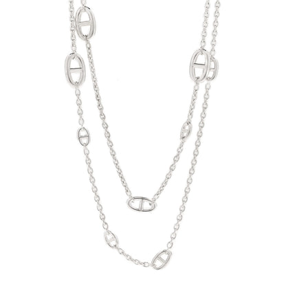 Hermes Sterling Silver Farandole Necklace 120 1 of 6