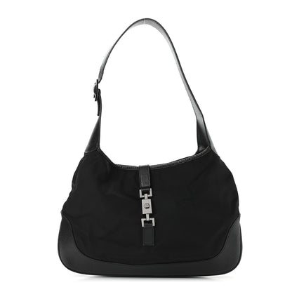 Gucci Nylon Jackie O Hobo Black 1 of 8