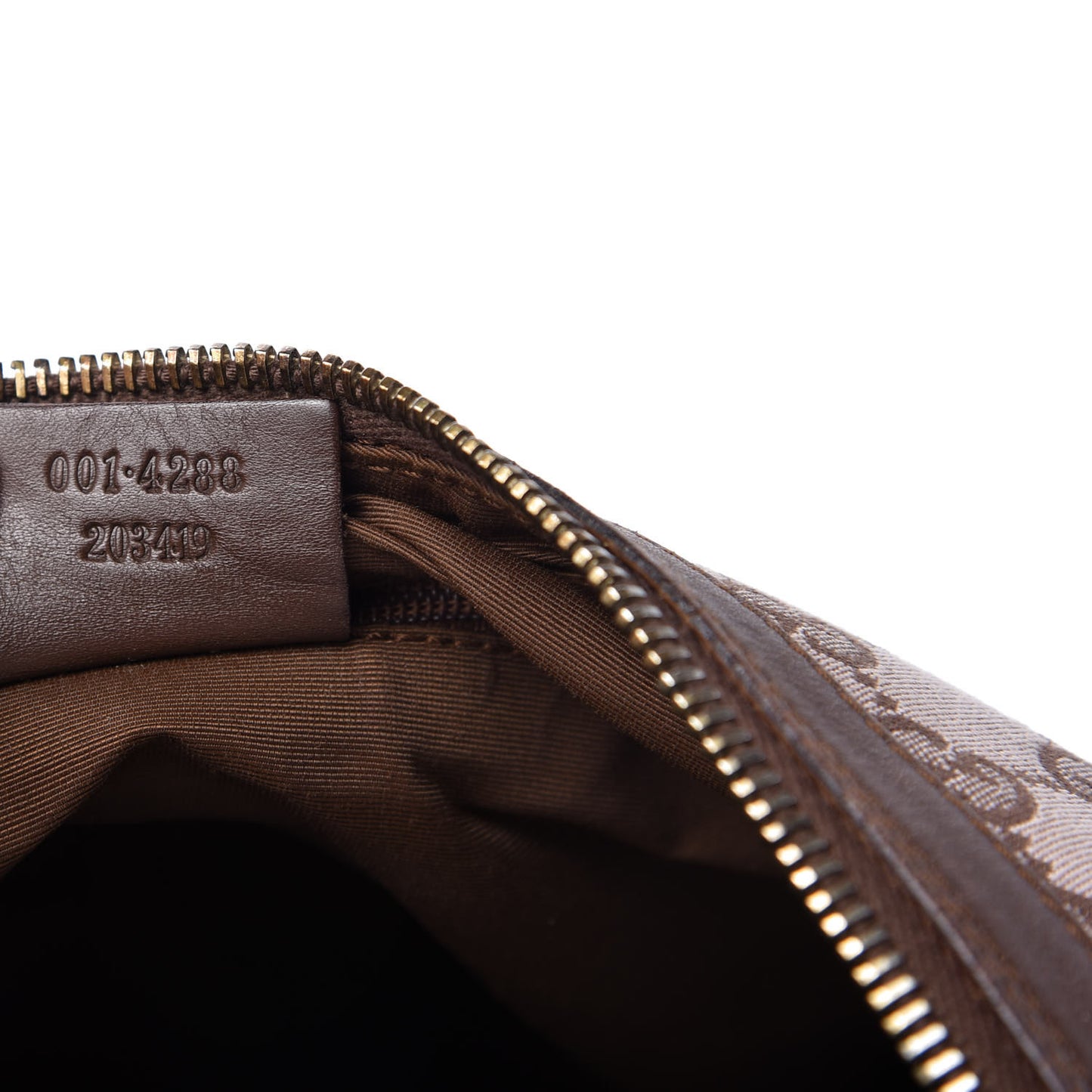 Monogram Hobo Dark Brown