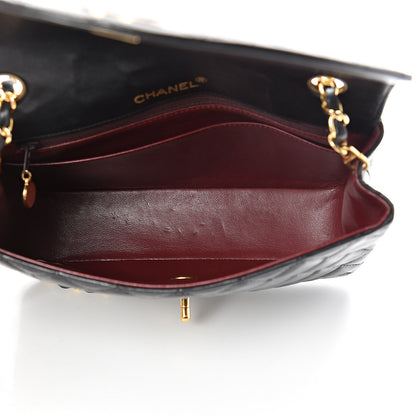 Chanel Lambskin Quilted Small Single Flap Black 4 of 22