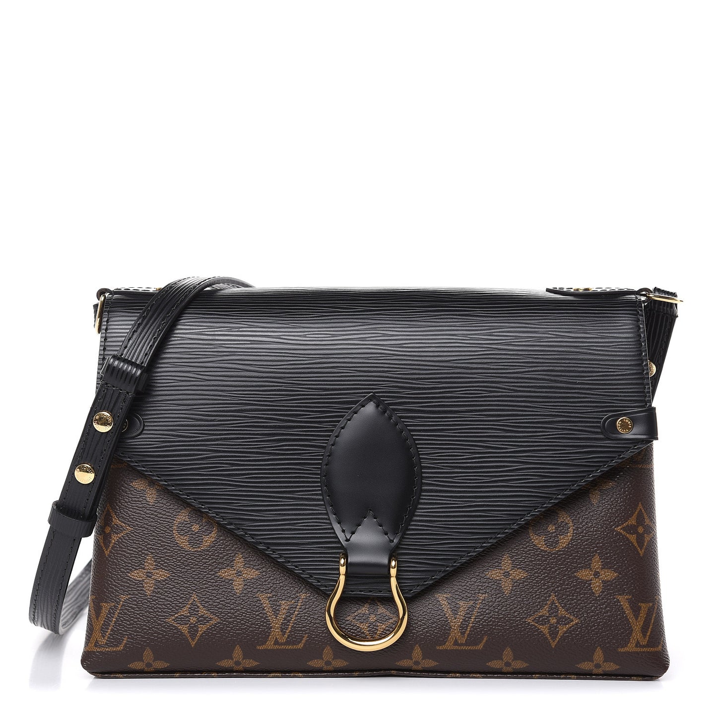Epi Monogram Saint Michel Black