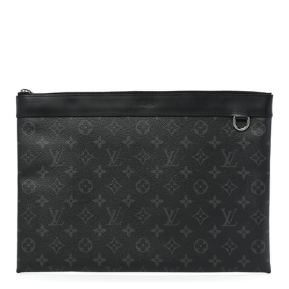 Louis Vuitton Monogram Eclipse Discovery Pochette GM 1 of 5