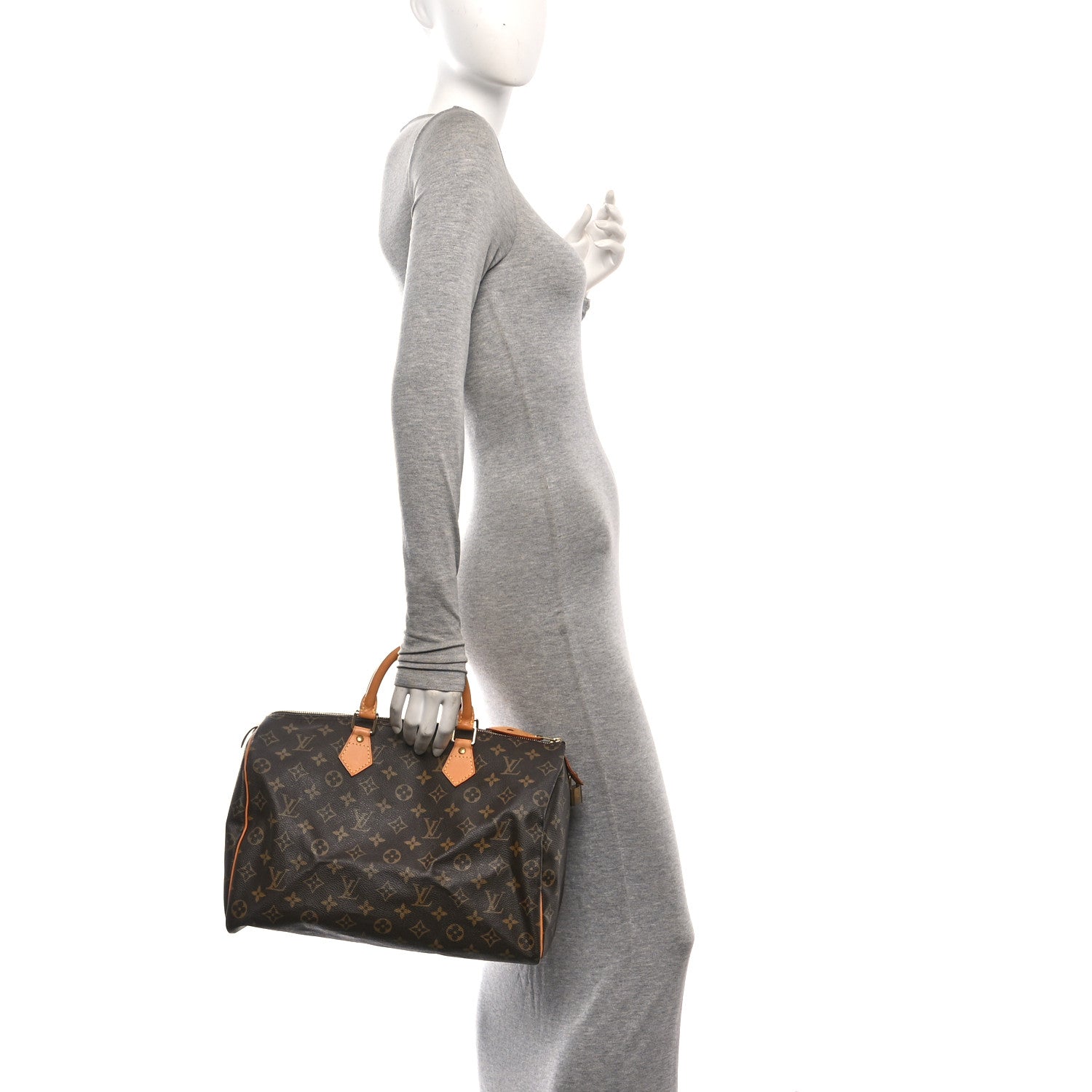 Louis Vuitton Monogram Speedy 35 2 of 9