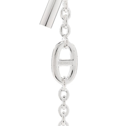 Hermes Sterling Silver Farandole Necklace 120 4 of 5