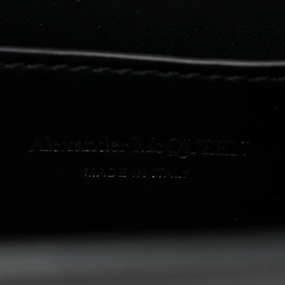 Alexander McQueen Denim Calfskin Small Slash Bag Blue Black 6 of 10