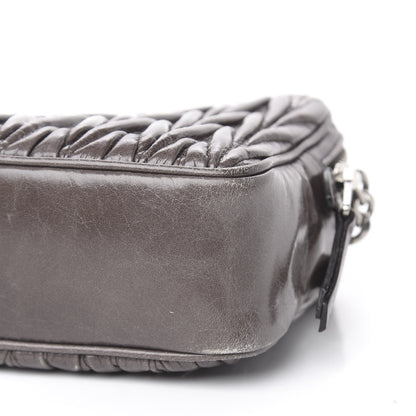 Miu Miu Matelasse Lux Camera Bag Fumo 10 of 14