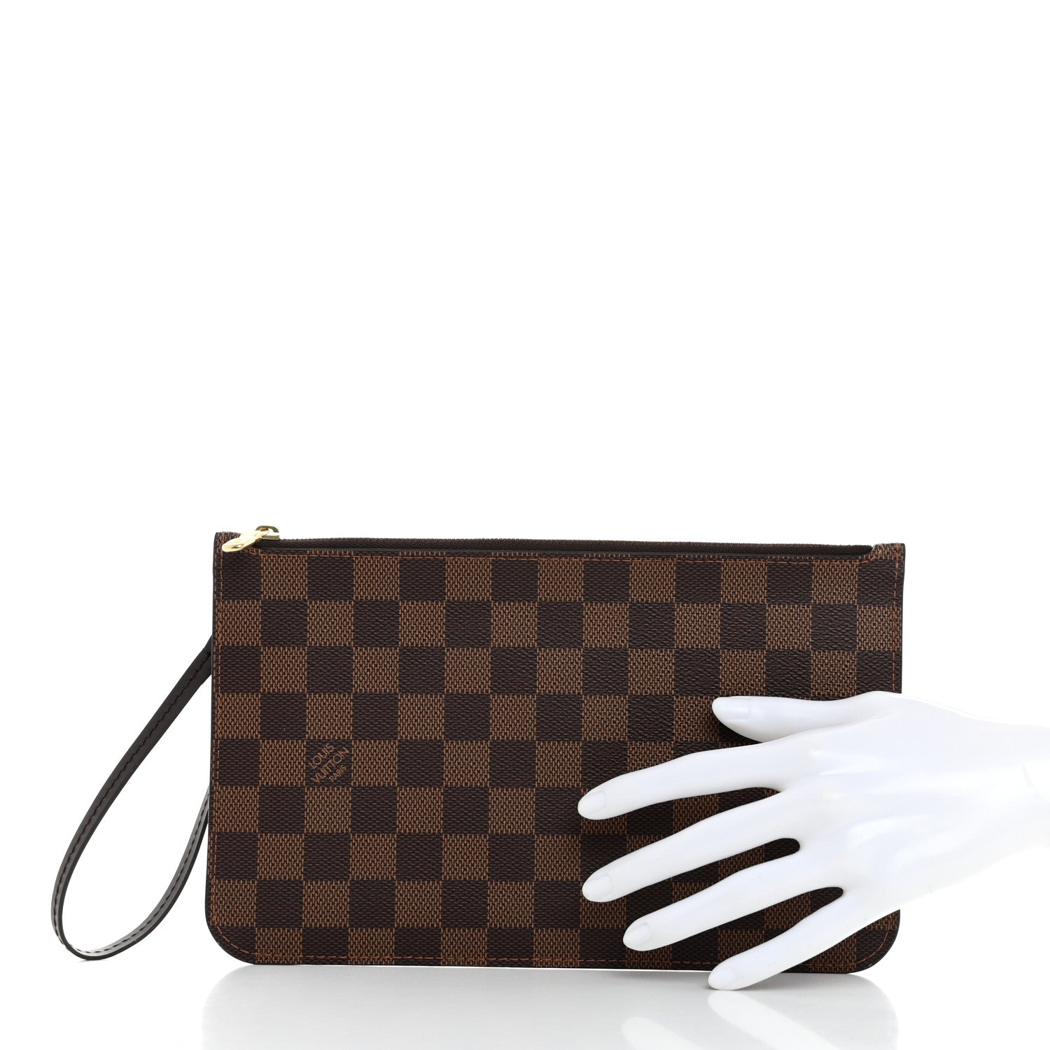 Louis Vuitton Damier Ebene Neverfull MM GM Pochette 2 of 6