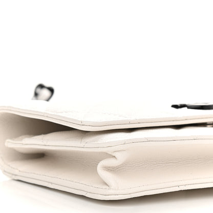 Chanel Caviar Quilted My Everything Wallet On Chain WOC White 9 of 10