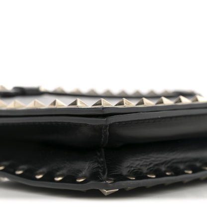 Valentino Garavani Nappa Small Rockstud Wristlet Clutch Black 8 of 11