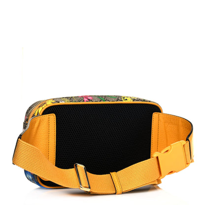 Gucci GG Supreme Monogram Flora Medium Ophidia Belt Bag Beige Multicolor Crop 3 of 12