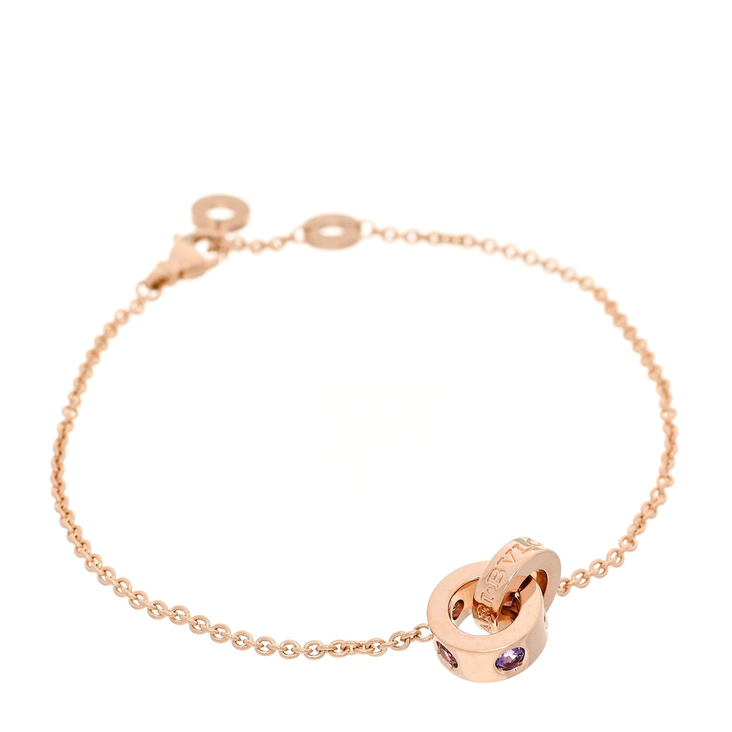 18K Rose Gold Amethyst Pink Tourmaline Roman Sorbets Bracelet