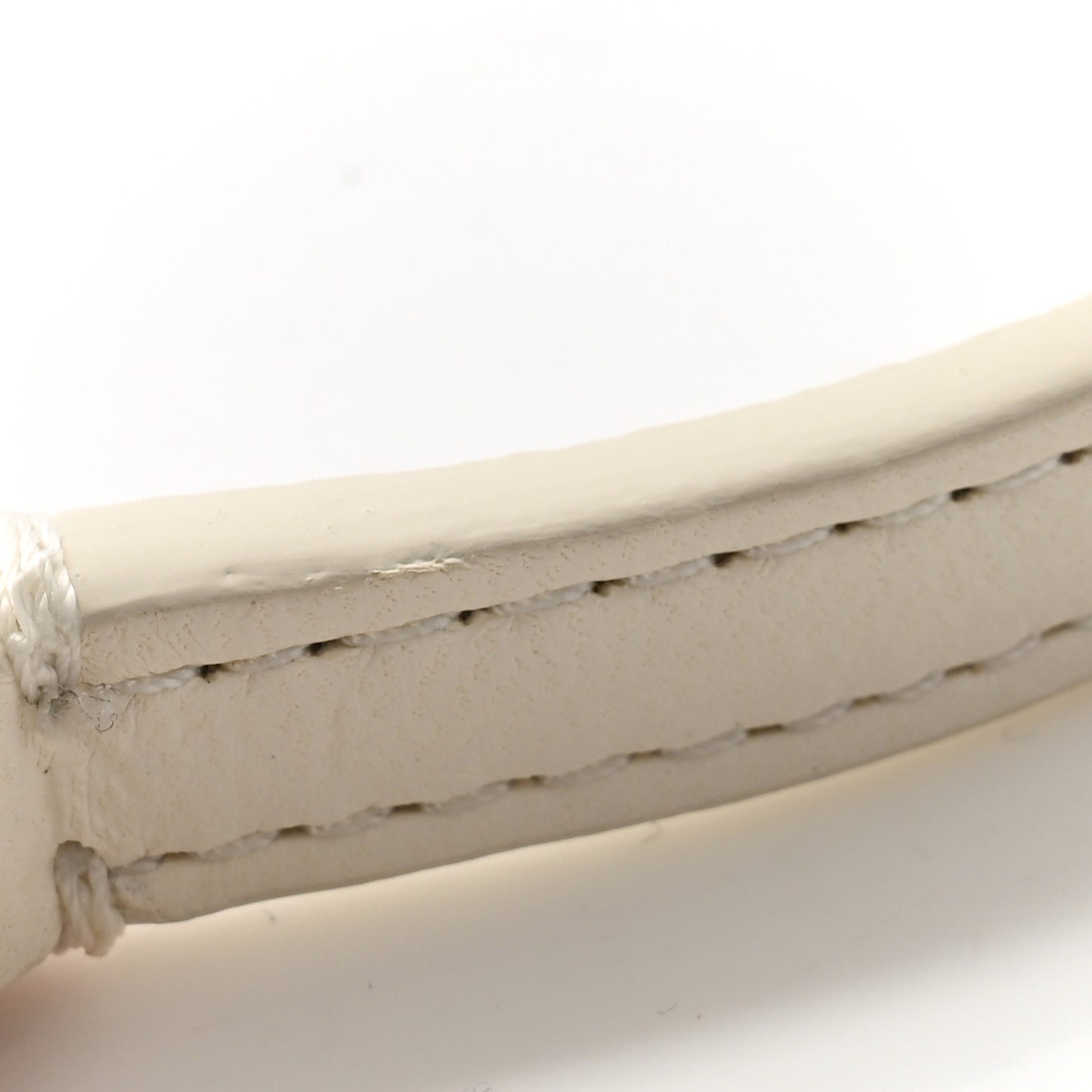 Lambskin Quilted Mini My Precious Flap White