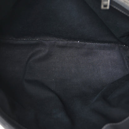 Saint Laurent Calfskin Y Quilted Monogram Large Loulou Chain Satchel Asphalt 5 of 10