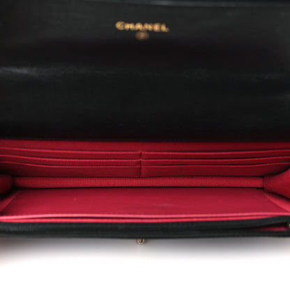 Chanel Lambskin Quilted Chanel 19 Wallet On Chain WOC Black 5 of 12