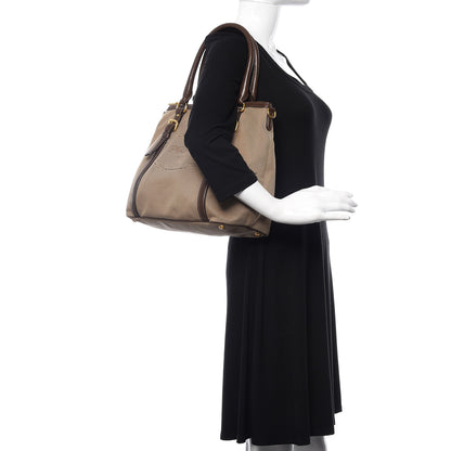 Prada Jacquard Logo Tote Corda Bruciato 2 of 13